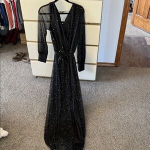 Baltic Born Elegant Black Evening Dress